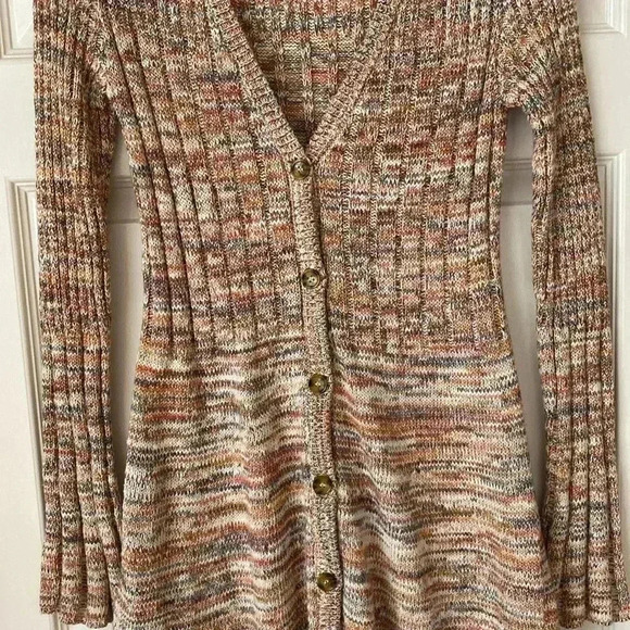 Free People Rachel Cardigan Mini Dress - Picture 6 of 8